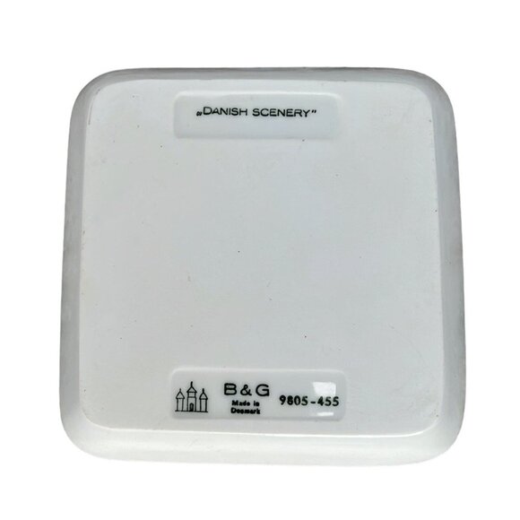 Bing & Grondahl Giftware Danish Scenery Square Tray 9805-455 - Picture 2 of 5